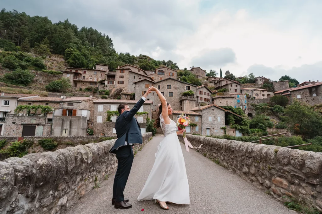 photo couple mariage jaujac